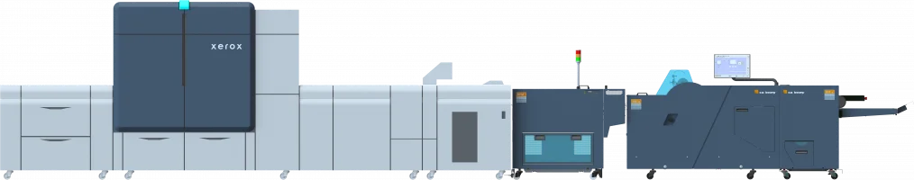 In-Line Booklet Maker with Xerox Iridesse Series